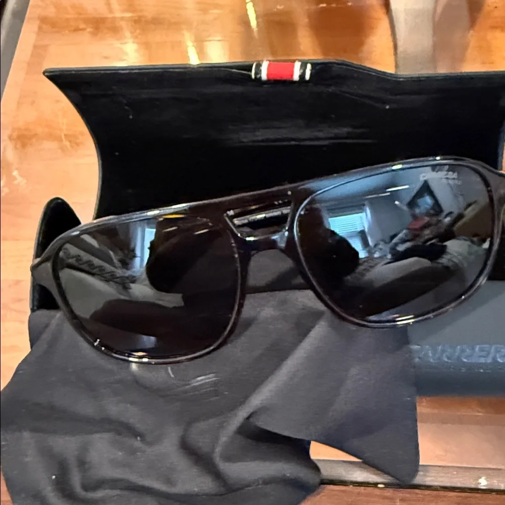 Carrera Dark Brown Aviator Sunglasses